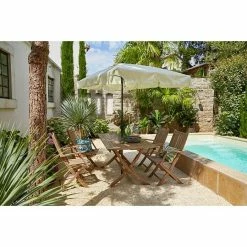 BAUHAUS Sunfun Balkonschirm Messina II Natur, 180 X 120 Cm -Bauhaus Shop 12 1002
