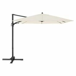 BAUHAUS Derby Pendelschirm DX Natur, 276 X 276 Cm