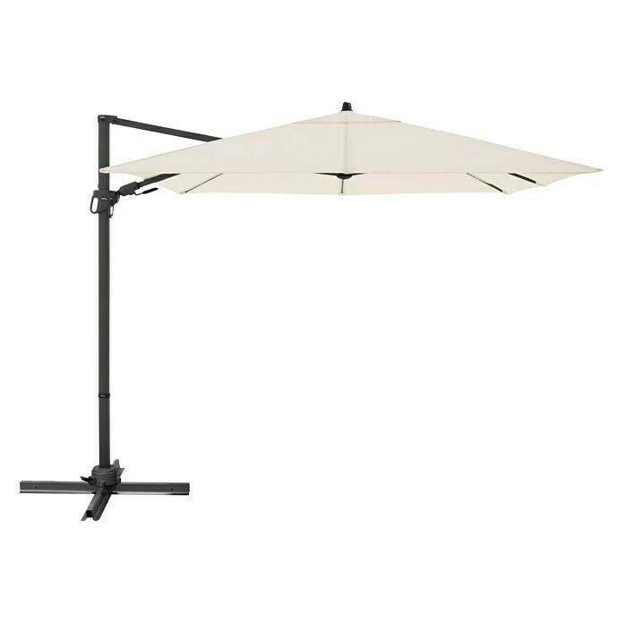 BAUHAUS Derby Pendelschirm DX Natur, 276 X 276 Cm 1 BAUHAUS Derby Pendelschirm DX Natur, 276 X 276 Cm