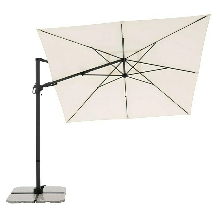 BAUHAUS Derby Pendelschirm DX Natur, 276 X 276 Cm 4 BAUHAUS Derby Pendelschirm DX Natur, 276 X 276 Cm – Bild 4
