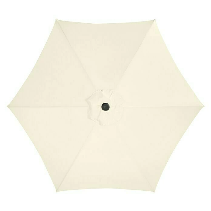 BAUHAUS Derby Basic Lift Sonnenschirm Neo Natur, Durchmesser: 300 Cm 2 BAUHAUS Derby Basic Lift Sonnenschirm Neo Natur, Durchmesser: 300 Cm – Bild 2
