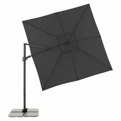 Alternative view of BAUHAUS Derby Pendelschirm DX Anthrazit, 276 X 276 Cm