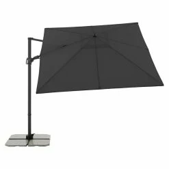 BAUHAUS Derby Pendelschirm DX Anthrazit, 276 X 276 Cm -Bauhaus Shop 12 1018