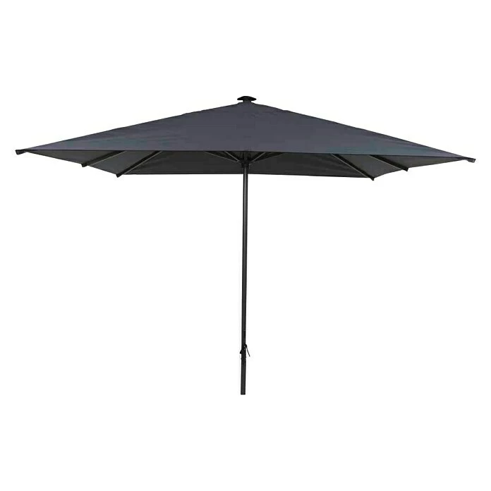 BAUHAUS Siena Garden Sonnenschirm Gastro Anthrazit, L X B: 300 X 300 Cm 1 BAUHAUS Siena Garden Sonnenschirm Gastro Anthrazit, L X B: 300 X 300 Cm