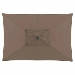 BAUHAUS Doppler Alu Wood Kurbelschirm Ultra Greige, 210 X 140 Cm -Bauhaus Shop 12 1037