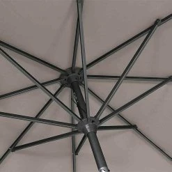 BAUHAUS Siena Garden Sonnenschirm Avio Taupe, L X B: 250 X 250 Cm -Bauhaus Shop 12 1049