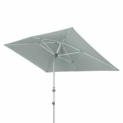 Alternative view of BAUHAUS Doppler Expert Sonnenschirm Auto Tilt Hellgrau, 300 X 200 Cm