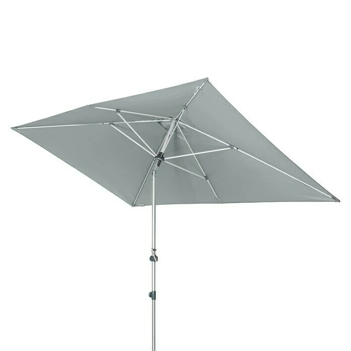 BAUHAUS Doppler Expert Sonnenschirm Auto Tilt Hellgrau, 300 X 200 Cm 2 BAUHAUS Doppler Expert Sonnenschirm Auto Tilt Hellgrau, 300 X 200 Cm – Bild 2
