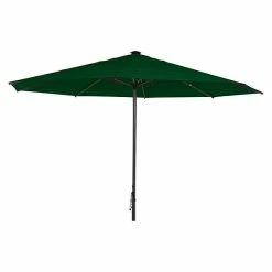 BAUHAUS Siena Garden Sonnenschirm Gastro Grün, Durchmesser: 400 Cm