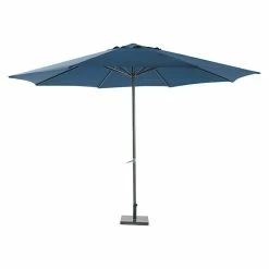 BAUHAUS Sunfun Marktschirm Trentino II Blau, Durchmesser: 400 Cm
