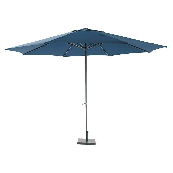BAUHAUS Sunfun Marktschirm Trentino II Blau, Durchmesser: 400 Cm 1 BAUHAUS Sunfun Marktschirm Trentino II Blau, Durchmesser: 400 Cm