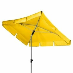 Alternative view of BAUHAUS Doppler Sonnenschirm Active Paragon Gelb, 180 X 120 Cm