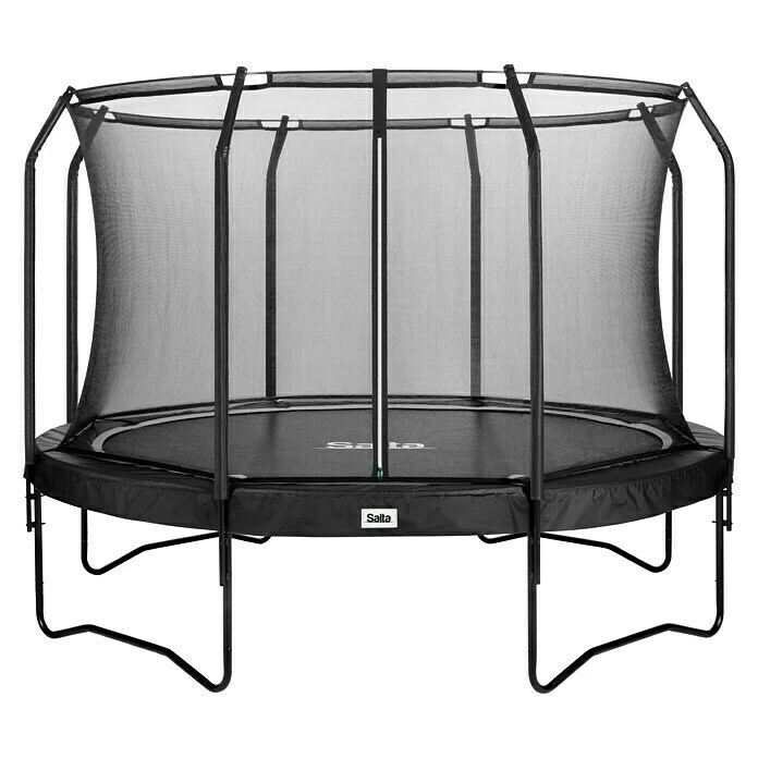 BAUHAUS Salta Trampolin Premium Black Edition Durchmesser: 427 Cm, Schwarz 1 BAUHAUS Salta Trampolin Premium Black Edition Durchmesser: 427 Cm, Schwarz