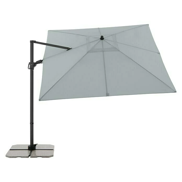 BAUHAUS Derby Pendelschirm DX Hellgrau, 276 X 276 Cm 3 BAUHAUS Derby Pendelschirm DX Hellgrau, 276 X 276 Cm – Bild 3