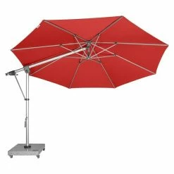 BAUHAUS Doppler Expert Pendelschirm Rot, 350 Cm -Bauhaus Shop 12 1113