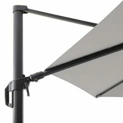 BAUHAUS Sunfun Melina Schirmbezug Hellgrau, Durchmesser: 400 Cm, Passend Für: Sunfun Ampelschirmgestell Melina Ø 400 Cm -Bauhaus Shop 12 1125