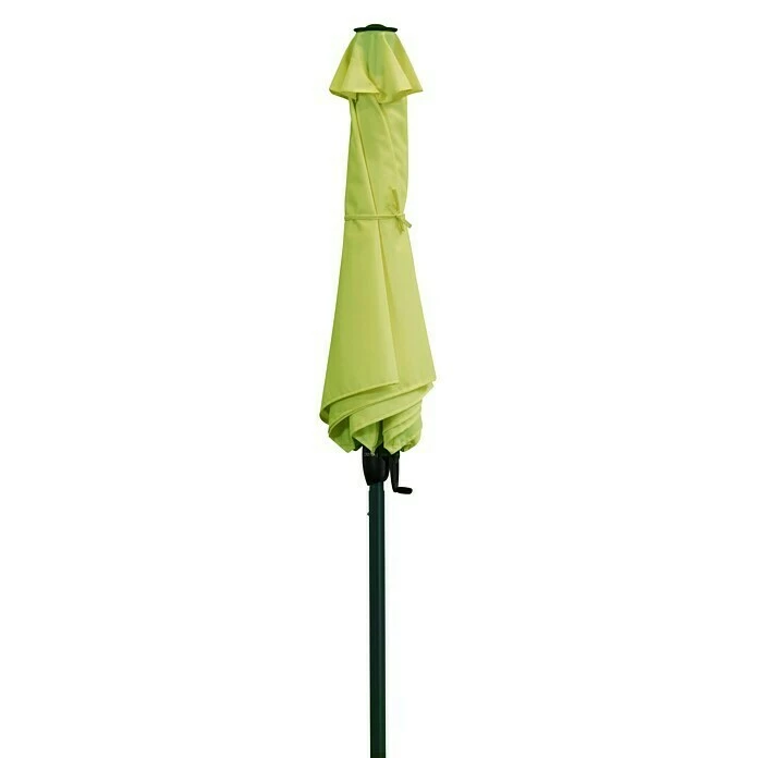 BAUHAUS Derby Basic Lift Sonnenschirm Neo Apfelgrün, Durchmesser: 180 Cm 4 BAUHAUS Derby Basic Lift Sonnenschirm Neo Apfelgrün, Durchmesser: 180 Cm – Bild 4