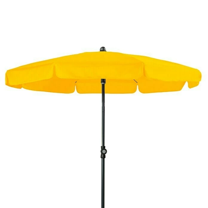 BAUHAUS Doppler Sunline Sonnenschirm Neo Gelb, Ø X H: 150 X 230 Cm 1 BAUHAUS Doppler Sunline Sonnenschirm Neo Gelb, Ø X H: 150 X 230 Cm