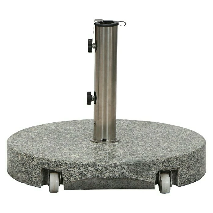 BAUHAUS Siena Garden Granitschirmständer Grau, 40 Kg 3 BAUHAUS Siena Garden Granitschirmständer Grau, 40 Kg – Bild 3
