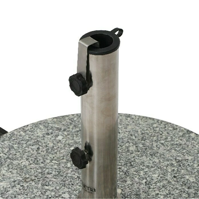 BAUHAUS Siena Garden Granitschirmständer Grau, 40 Kg 4 BAUHAUS Siena Garden Granitschirmständer Grau, 40 Kg – Bild 4