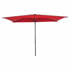 BAUHAUS Sunfun Marktschirm Venetien II Chili, 300 X 200 Cm