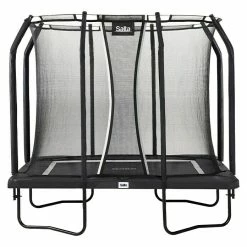 BAUHAUS Salta Trampolin Premium Black Edition 214 X 153 Cm, Schwarz