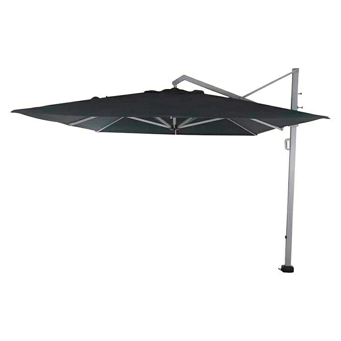 BAUHAUS Siena Garden Ampelschirm Stratos Silber/Schwarz, L X B: 400 X 300 Cm 1 BAUHAUS Siena Garden Ampelschirm Stratos Silber/Schwarz, L X B: 400 X 300 Cm