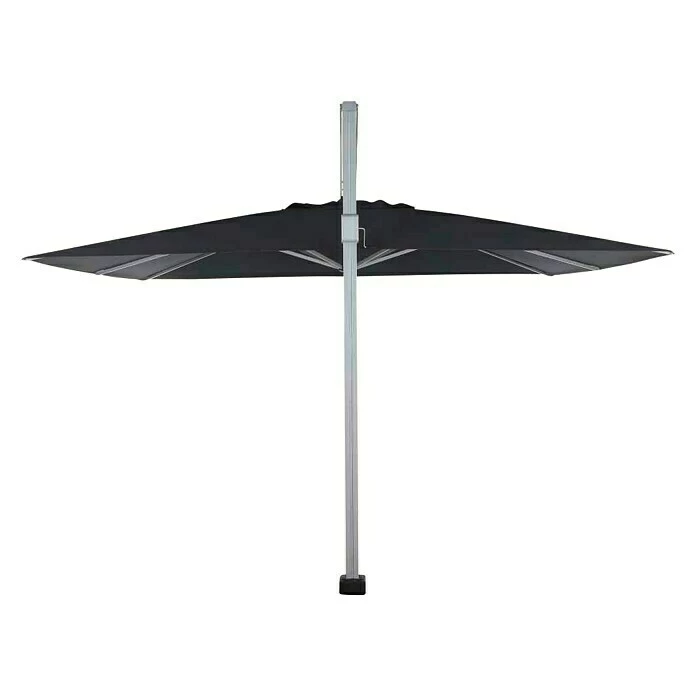 BAUHAUS Siena Garden Ampelschirm Stratos Silber/Schwarz, L X B: 400 X 300 Cm 3 BAUHAUS Siena Garden Ampelschirm Stratos Silber/Schwarz, L X B: 400 X 300 Cm – Bild 3