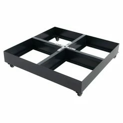 Alternative view of BAUHAUS Doppler Active Schirmständer Easy Push Rollsockel 26 Kg, 88 X 88 Cm, Passend Für: Pendelschirme
