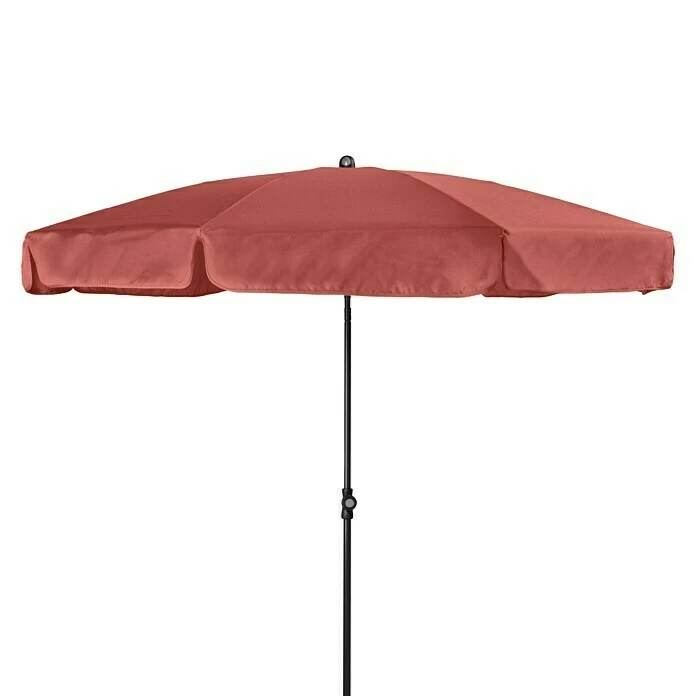 BAUHAUS Doppler Sunline Sonnenschirm Neo Terracotta, Ø X H: 200 X 240 Cm 1 BAUHAUS Doppler Sunline Sonnenschirm Neo Terracotta, Ø X H: 200 X 240 Cm