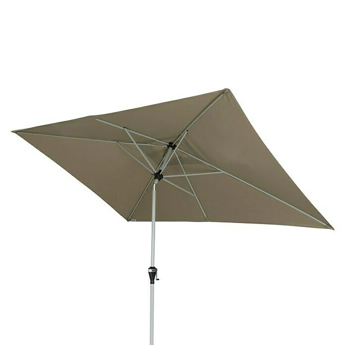 BAUHAUS Doppler Active Sonnenschirm Auto Tilt Greige, 300 X 200 Cm 2 BAUHAUS Doppler Active Sonnenschirm Auto Tilt Greige, 300 X 200 Cm – Bild 2