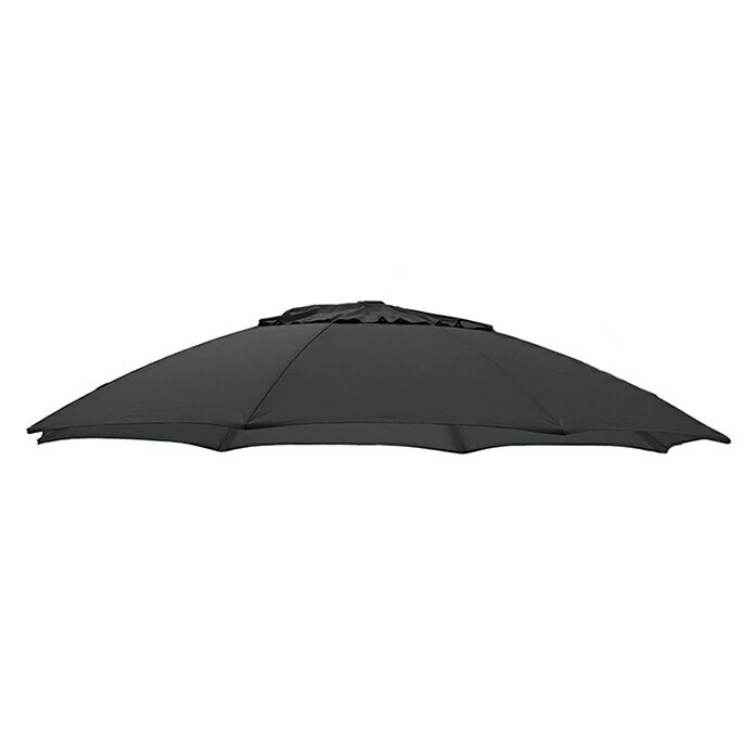 BAUHAUS Sun Garden Schirmbezug Schwarz, 375 Cm 1 BAUHAUS Sun Garden Schirmbezug Schwarz, 375 Cm