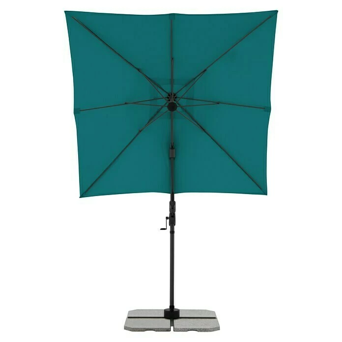 BAUHAUS Derby Pendelschirm DX Petrol, 210 X 210 Cm 4 BAUHAUS Derby Pendelschirm DX Petrol, 210 X 210 Cm – Bild 4