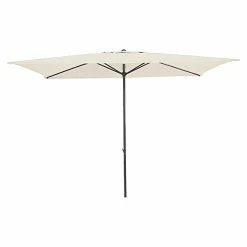 BAUHAUS Sunfun Marktschirm Venetien II Ecru, 300 X 200 Cm