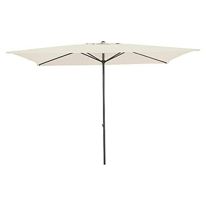 BAUHAUS Sunfun Marktschirm Venetien II Ecru, 300 X 200 Cm 1 BAUHAUS Sunfun Marktschirm Venetien II Ecru, 300 X 200 Cm
