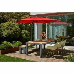 BAUHAUS Sunfun Ampelschirm Florenz Chili, 200 X 250 Cm -Bauhaus Shop 12 1292