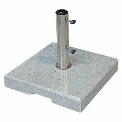 BAUHAUS Derby Granitschirmständer 41 Kg, 45 X 45 Cm