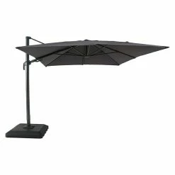 BAUHAUS Sunfun Ampelschirm Capri Anthrazit, 300 X 350 Cm