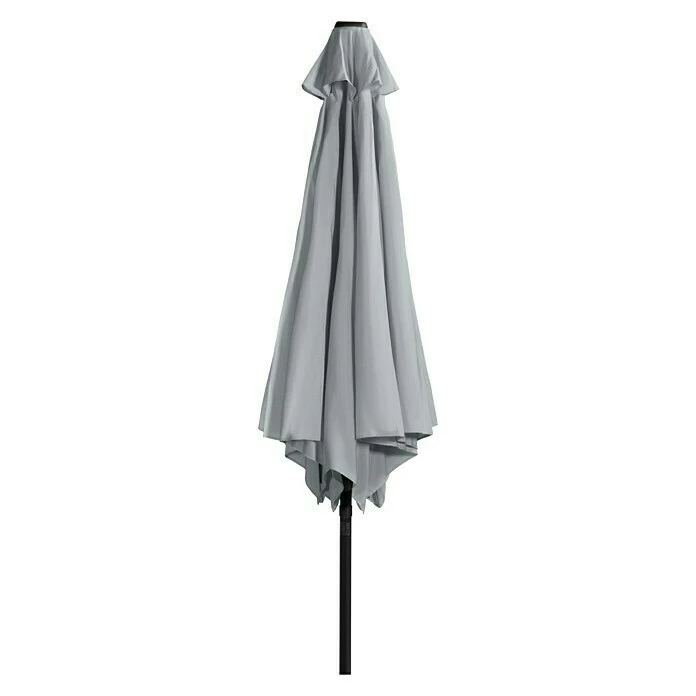 BAUHAUS Derby Basic Lift Sonnenschirm Neo Hellgrau, Durchmesser: 300 Cm 3 BAUHAUS Derby Basic Lift Sonnenschirm Neo Hellgrau, Durchmesser: 300 Cm – Bild 3