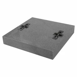 BAUHAUS Doppler Granitplatte Geeignet Für: Schirmständer, 50 X 50 Cm, 55 Kg