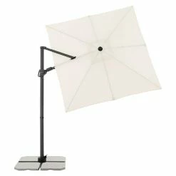 Alternative view of BAUHAUS Derby Pendelschirm DX Natur, 210 X 210 Cm