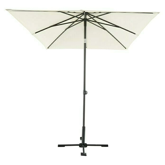 BAUHAUS Sunfun Sonnenschirm Livorno Natur, 200 X 250 Cm 1 BAUHAUS Sunfun Sonnenschirm Livorno Natur, 200 X 250 Cm