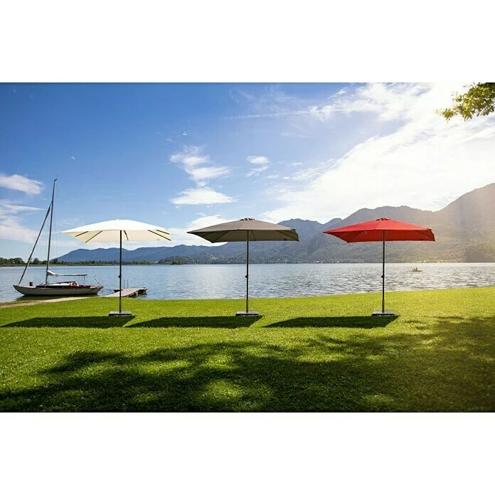 BAUHAUS Sunfun Sonnenschirm Livorno Natur, 200 X 250 Cm 2 BAUHAUS Sunfun Sonnenschirm Livorno Natur, 200 X 250 Cm – Bild 2