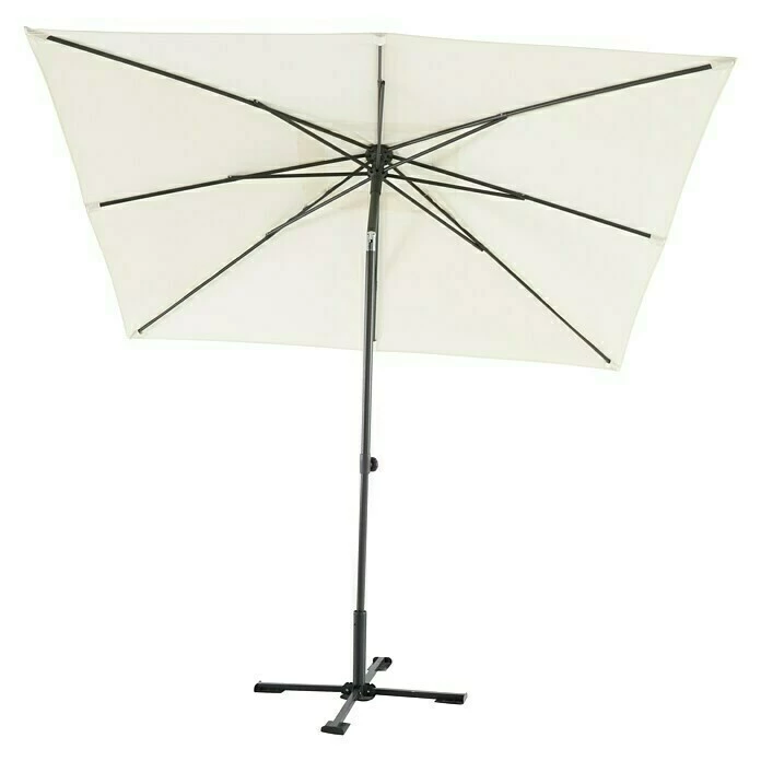 BAUHAUS Sunfun Sonnenschirm Livorno Natur, 200 X 250 Cm 3 BAUHAUS Sunfun Sonnenschirm Livorno Natur, 200 X 250 Cm – Bild 3