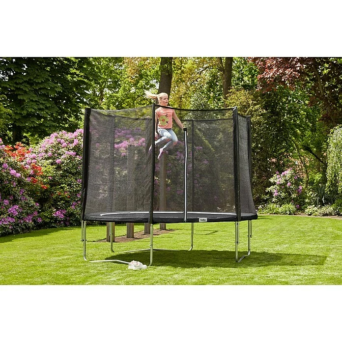 BAUHAUS Salta Trampolin Combo Durchmesser: 183 Cm, Schwarz 2 BAUHAUS Salta Trampolin Combo Durchmesser: 183 Cm, Schwarz – Bild 2