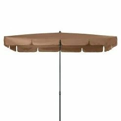 BAUHAUS Doppler Sonnenschirm Sunline-Waterproof III Greige, 260 X 150 Cm