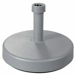 BAUHAUS Doppler Schirmständer Rund Befüllbar, Ø X H: 45 X 11 Cm, Silber