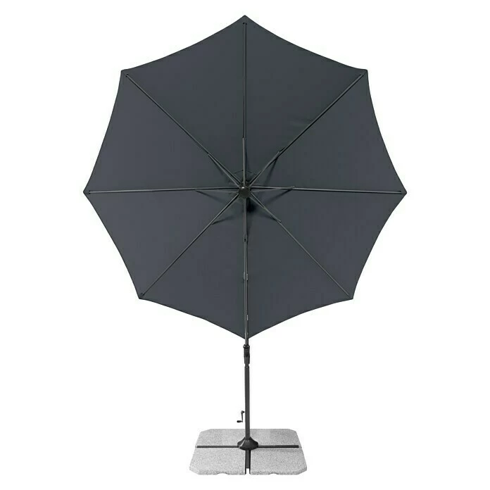 BAUHAUS Derby Ravenna Pendelschirm Smart Anthrazit, Durchmesser: 293 Cm 5 BAUHAUS Derby Ravenna Pendelschirm Smart Anthrazit, Durchmesser: 293 Cm – Bild 5