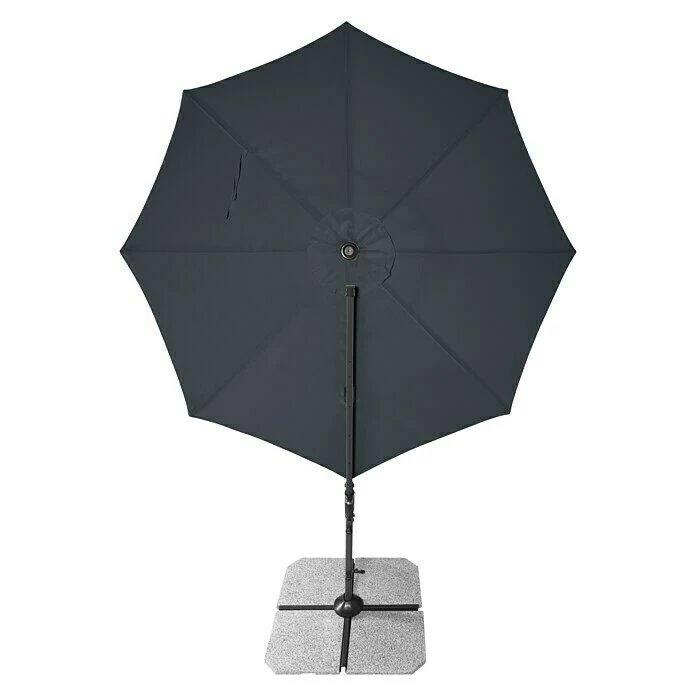 BAUHAUS Derby Ravenna Pendelschirm Smart Anthrazit, Durchmesser: 293 Cm 6 BAUHAUS Derby Ravenna Pendelschirm Smart Anthrazit, Durchmesser: 293 Cm – Bild 6