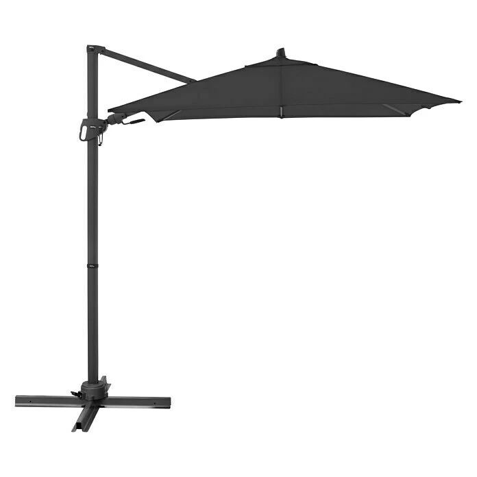 BAUHAUS Derby Pendelschirm DX Anthrazit, 210 X 210 Cm 1 BAUHAUS Derby Pendelschirm DX Anthrazit, 210 X 210 Cm